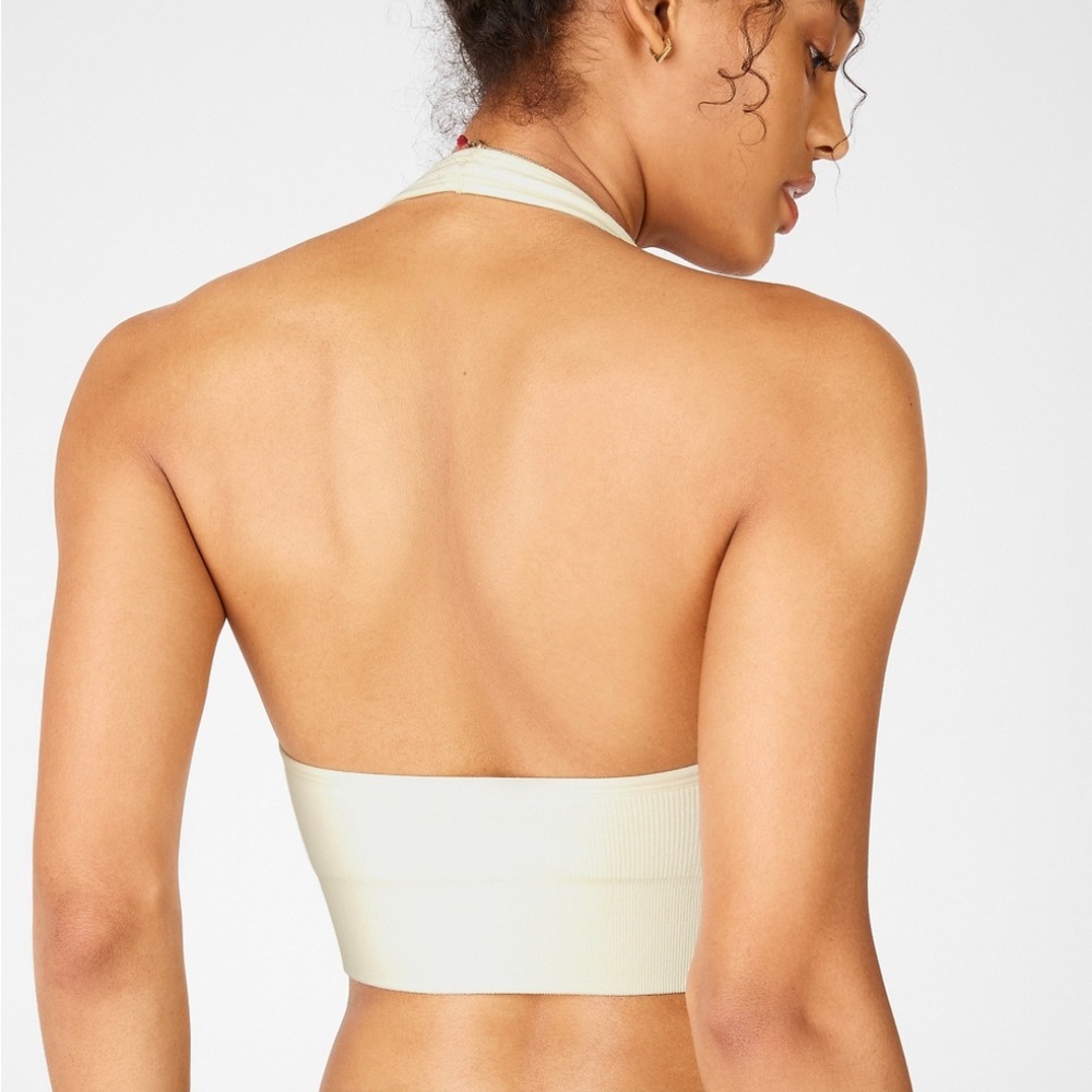 NWOT Cloud Seamless Halter Bralette